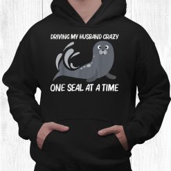 Cool Seal Art For Women Mom Sea Lion Walrus Fur Harp Animal Shirt