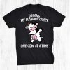 Cow For Women Mom Milking Cows Bull Ranch Farm Animal Funny Shirt