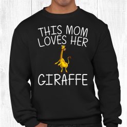 Cute Giraffe For Mom Mama Wildlife Tallest Zoo Animal Lover Shirt