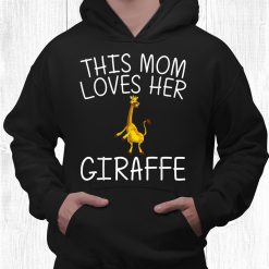 Cute Giraffe For Mom Mama Wildlife Tallest Zoo Animal Lover Shirt