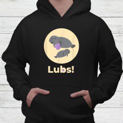 Cute Manatee Mom And Baby Shirt