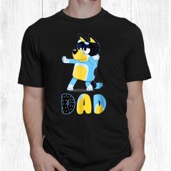 Dad Cartoonmom Bluysblueysys Lovers Family Shirt