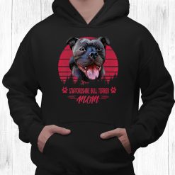 Dogs65 Staffordshire Bull Terrier Mom Dog Shirt