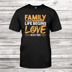 Family Outfit Life Love Saying Mom Dad Brother Sister Shirt