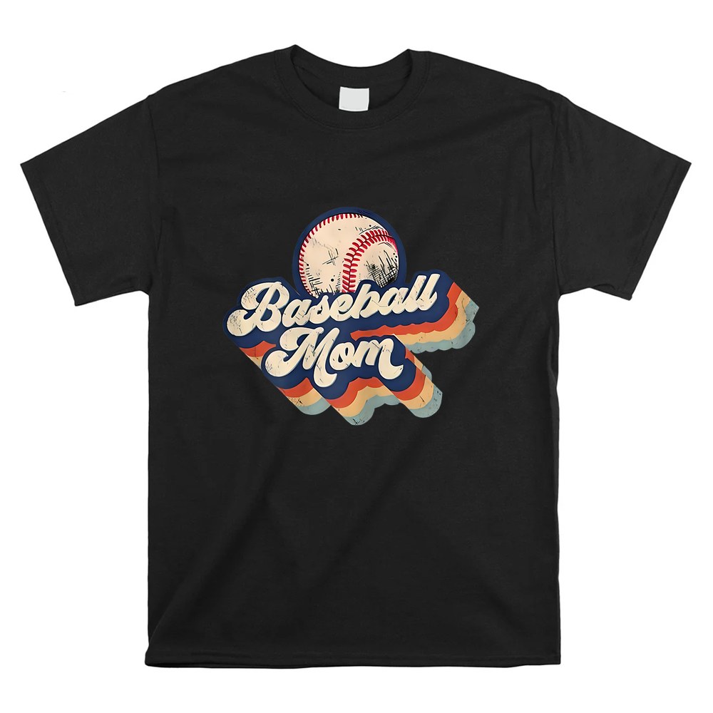 Funny Ball Mom Baseball Sports Lover Mothers Day Shirt