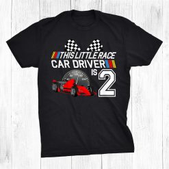 Kids Year Old Race Car Birthday Shirtnd Racing Party Tee