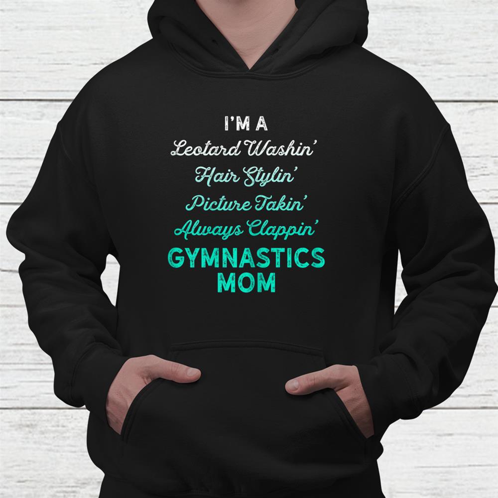 Leotard Washin Gymnastics Mom Shirt