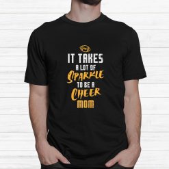 Lot Of Sparkle Cheer Mom American Football Sports Mama Shirt