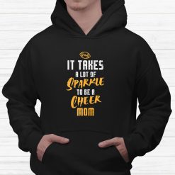 Lot Of Sparkle Cheer Mom American Football Sports Mama Shirt