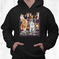 Meh Kawaii Kitten Crazy Cat Lovers Cat Mom Cat Dad Retro Shirt