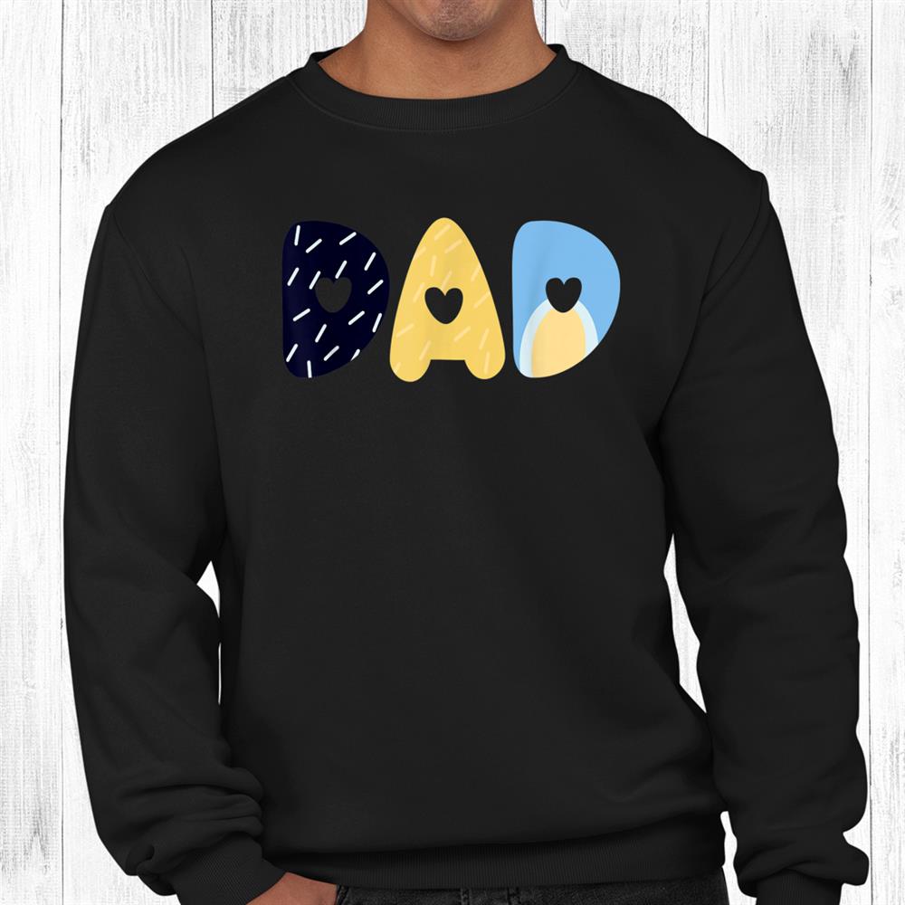 Mom Dad Kids Cartoon For Family Matching Day Parents Day Shirt