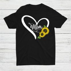Mom Heart Sunflower Family Matching Shirt