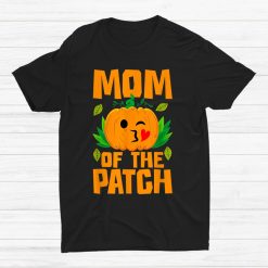 Mom Of The Patch Amazin Pumpkin Halloween Cute Shirt