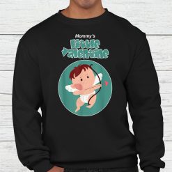 Mommys Little Valentines Valentines Love Heart Anniversary Shirt