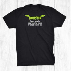 Momster Spooky Halloween Mom Ster Shirt