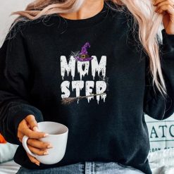 Monster Witch Momster Mommy Halloween Shirt