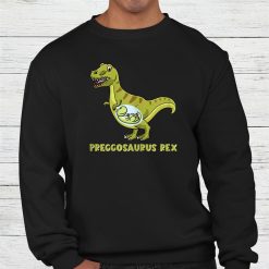 Preggosaurus Rex Pregnant Mom Pregnancy Announcement T Rex Shirt