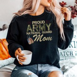 Proud Army National Guard Mom Mothers Day Shirt