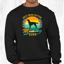 Retro Vintage Best Irish Setter Mommy Ever Shirt