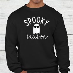 Spooky Season Ghost Fun Cute Halloween Boo Fall Mom Shirt