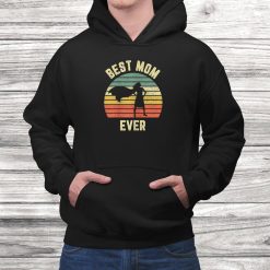 Vintage Best Mom Ever Gift Superhero Fun Shirt