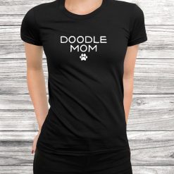 Vintage Goldendoodle The Dood T-Shirt Gift For Mom Black