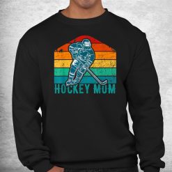Vintage Retro Hockey Mom Shirt