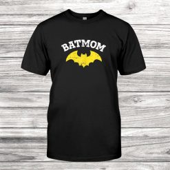 Batmom Vintage Mom Mother Mama Shirt