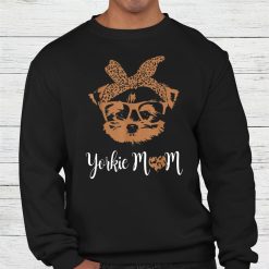 Yorkie Mom Yorkshire Leopard Shirt