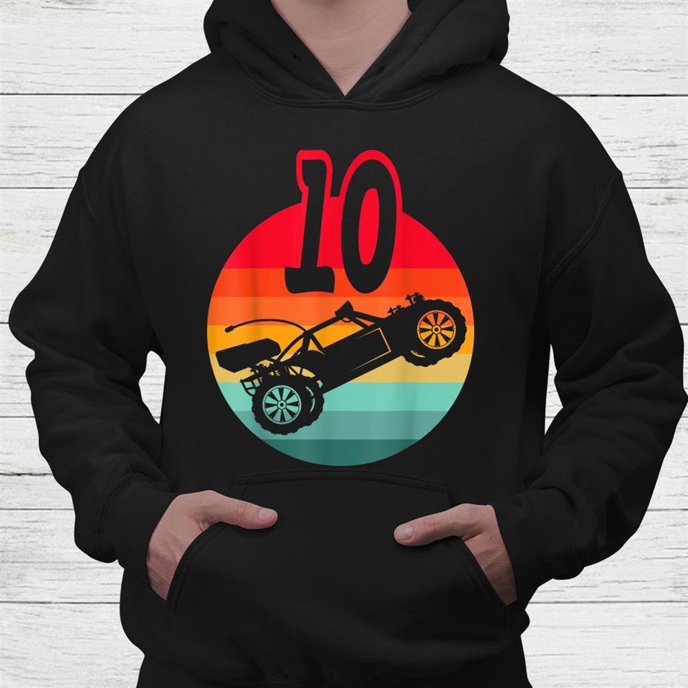 10th Birthday I Racing Gaming I Remote Control Rc Car Shirt