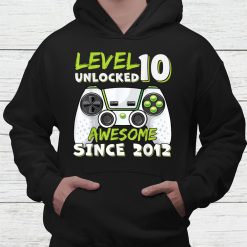 10yr Bday Son Boy Funny Gamer 10th 10 Years Old Birthday Shirt