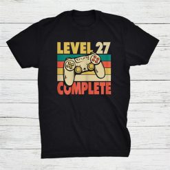 27th Birthday Level Complete Video Game Shirt