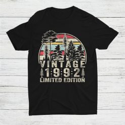 30 Year Old1992 30th Birthday Shirt