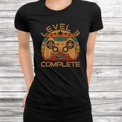 3rd Birthday Level Complete Gift Gamer Year Old Shirt