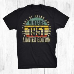 70 Year Old Vintage951 Limited Edition0th Birthday Shirt