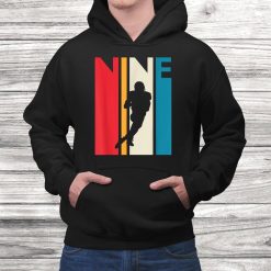 9th Birthday Gift Nine Vintage Football Birthday 9 Year Old Shirt