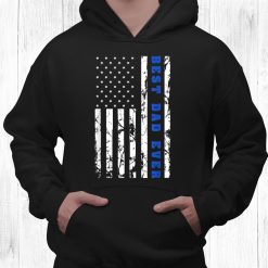 Best Dad Ever Us Vintage Flag Patriotic Parents Father Shirt
