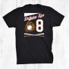 Birthday Boy 8 Party Cake Baseball Field Bat Catcher Homerun Shirt