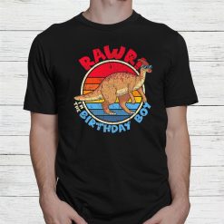 Boy Birthday I Rawr Parasaurolophus I Family Matching Shirt