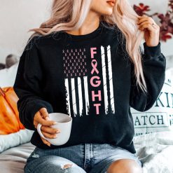 Breast Cancer Awareness Pink Ribbon Mom Women Fight Survivor Shirt