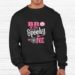 Brother Halloween 1st Birthday Family Spooky One Girl  Shirt