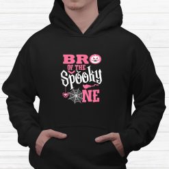 Brother Halloween 1st Birthday Family Spooky One Girl  Shirt