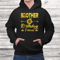 Brother Of The Birthday Princess Shirt Dad Sunflower Shirt