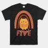 Cat Rainbow 5th Birthday Kids Boys Five Pre-k Kittens Cute Shirt