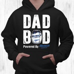 Dad Bod Powered By Drink Beer Tee Busc Light Fun Shirt