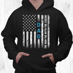Dad The Man The Myth The Legend Us Flag Shirt