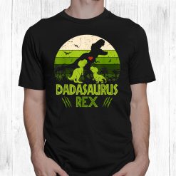 Dadasaurus Rex Kids Sunset Shirt