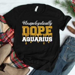 Dope Aquarius Zodiac African Birthday Shirt