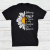 February Girl 1967 Shirt 55 Years Old 55th Birthday Shirt