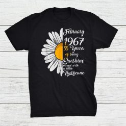 February Girl 1967 Shirt 55 Years Old 55th Birthday Shirt